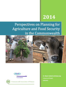 CAPFoodSecurity&Planning