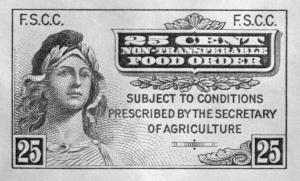 1939 Food Stamp