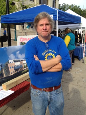 Martin Bailkey - Food for Thought Festival - CRC/GP booth